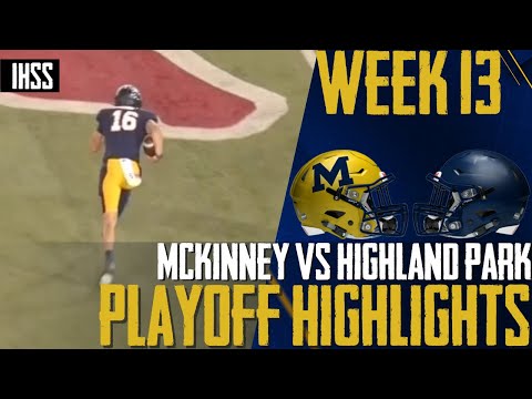 McKinney vs Highland Park - 2023 Week 13 Football Highlights