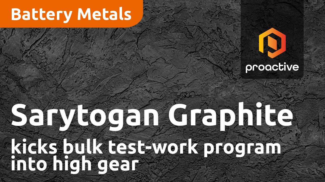 Sarytogan Graphite kicks bulk test-work program into high gear