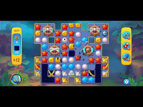 Fishdom Adventure 🦭 Level 6177 🦭 Fishdom Solitaire Gameplay #fishdom #savethefish