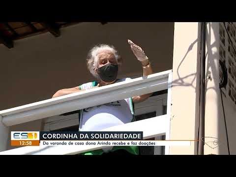 TV Gazeta (Globo) | Cordinha solidária: aposentada usa corda para ajudar necessitados