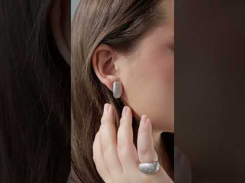 Комплект Chiara из серебра 925 с покрытием белым родием