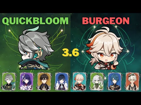 C0 Quickbloom Alhaitham & C0 Burgeon Kazuha - 3.6 Spiral Abyss Floor 12