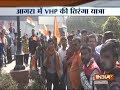 Kasganj violence: VHP holds Tiranga Yatra in Agra