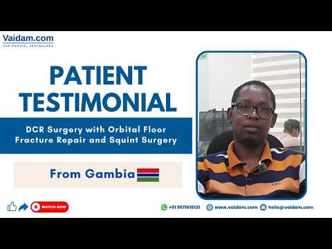 Restoring Vision: Mamudou Bah's Medical Journey with Vaidam Health | Gambia to India