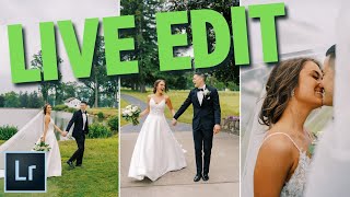 🔴 LIVE Editing A Real Wedding