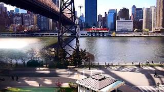 【景色】ニューヨーク、ルーズベルト・アイランド・トラムウェイ / Roosevelt Island Tramway