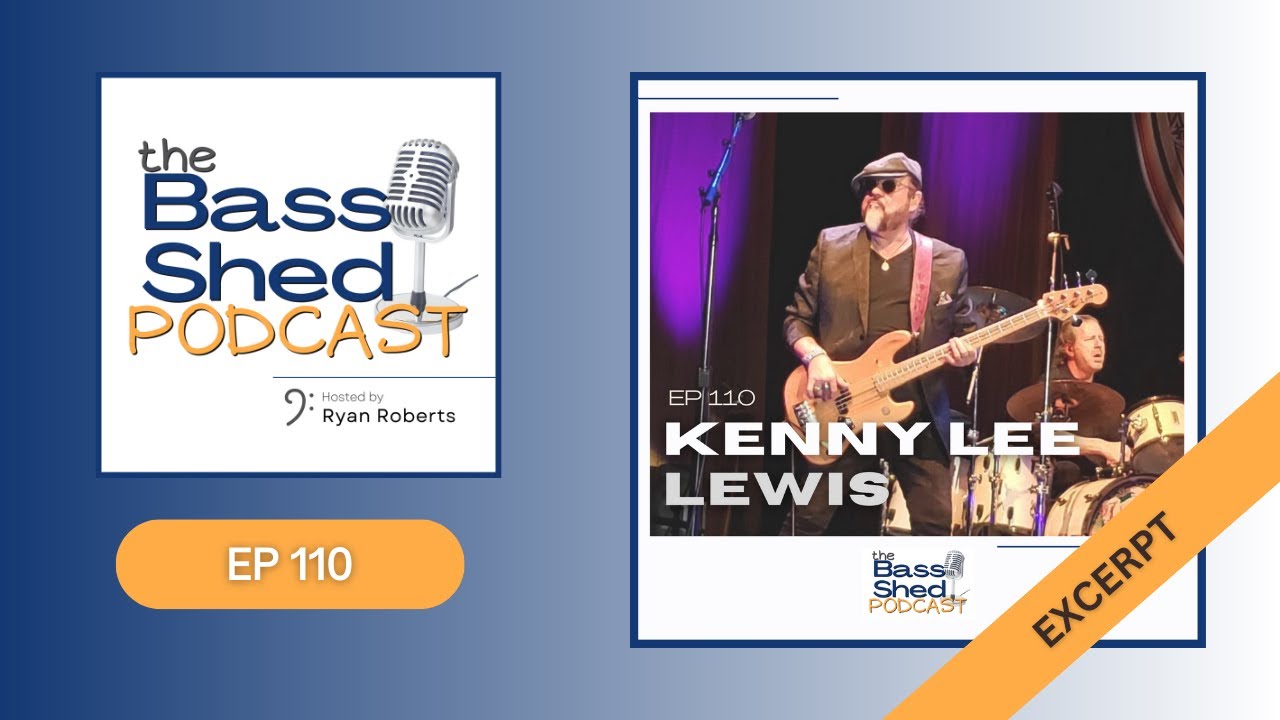 Kenny Lee Lewis talks about his Franklin Founding Father Five on The Bass Shed Podcast
