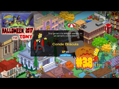 Los Simpson Springfield "Halloween'17: Cap. 38 - El Conde Dracula" por Tony