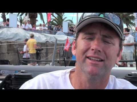 Audi MedCup 2010 Barcelona - Pitman Tom Burnham - Post Race - 24/07/10