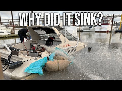 Rescuing and Repairing a Half-Sunken Yacht