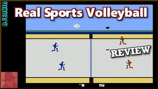 Real Sports Volleyball - on the Atari 2600 - with Commentary !!