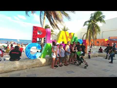 Playa del Carmen 🇲🇽 | Beach and 5th Avenue Walking Tour