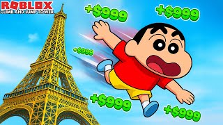Climb and Jump Tower Gameplay in Tamil | GAMING WITH SHINCHAN