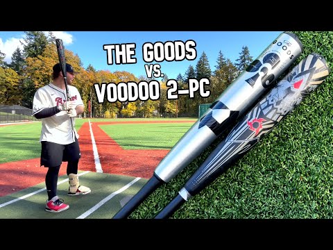 2022 DeMarini The Goods vs. 2022 DeMarini Voodoo 2-piece | BBCOR Baseball Bat Review
