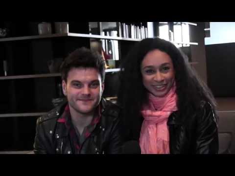 ESCKAZ in Amsterdam: Uzari & Maimuna (Belarus) interview (at Eurovision In Concert)