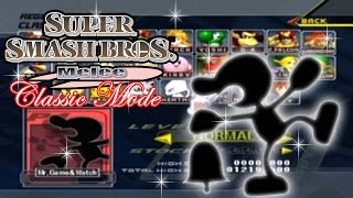 Super Smash Bros. Melee - Classic Mode - Mr. Game & Watch