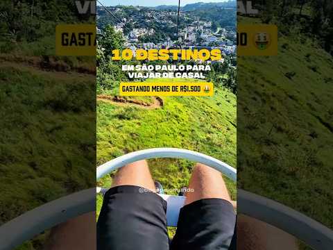 Quer viajar de casal em SP gastando pouco? 🤑