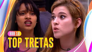 Download lagu TRETAS QUE MARCARAM O BBB 18: GLEICI X PATRÍCIA, ANA CLARA X CARUSO E MAIS! 💣🔥 | BBB 18 mp3