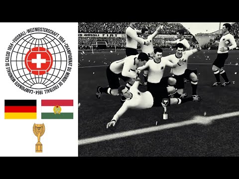 FIFA WORLD CUP SWITZERLAND 1954 - West Germany vs Hungary (FINAL) Das Wunder Von Bern
