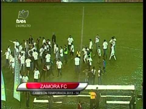 Celebración Zamora FC