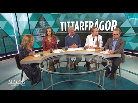 Experterna svarar på tittarfrågor om botox, testosteron och tinnitus - Malou Efter tio (TV4)
