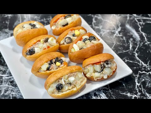 THE ESSENTIAL RECIPE OF TUNISIAN FRICASSES 👩🏻 🍳 Little stuffed donuts