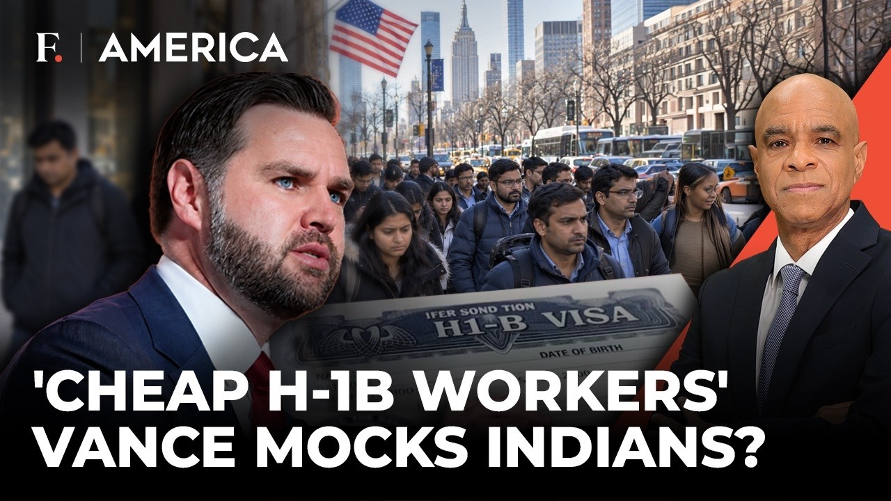 ‘Geniuses Only, Not Cheaper Workers’: Vance’s H-1B Message For Indians? | Firstpost America