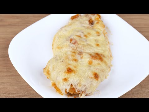 Beef parmigiana bake, the favorite dish here at home!