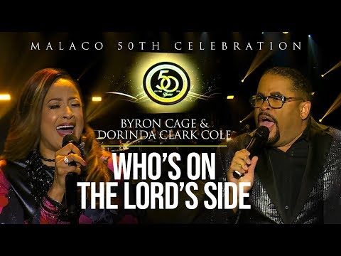 Byron Cage & Dorinda Clark Cole - "Who's On The Lord's Side"  (Malaco 50th Celebration)