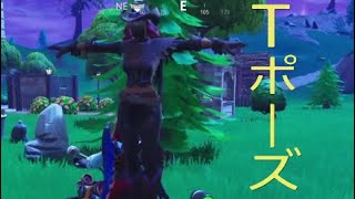 ［Fortnite］  Tポーズの新しい使い方w