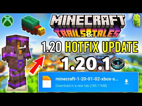 Minecraft PE 1.20.1 Official Version Release For Android | Minecraft 1.20 Latest Version Download