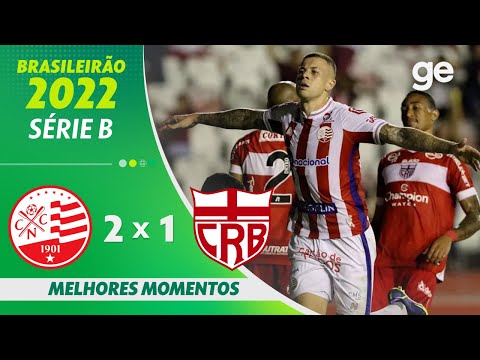 Gols e lances de Náutico x CRB