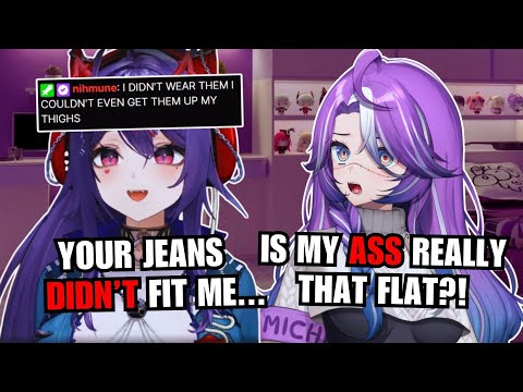 Michi Gets Humbled When Numi Tried to Wear Her Clothes But They Didn't Fit