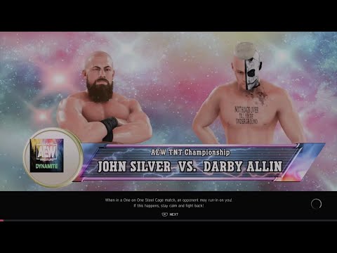 AEW Dynamite John Silver vs Darby Allin for the AEW TNT Championship