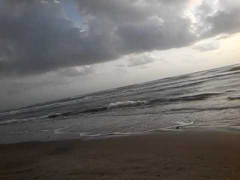 The magnificent breathtaking sunrise at the beach of mambrui kenya