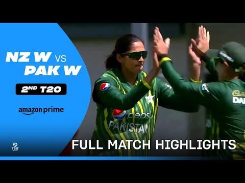 NZ W vs PAK W: 2nd T20I - Cricket Highlights | Prime Video India