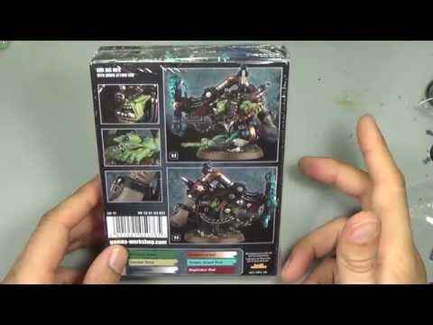 Unboxing Ork Big Mek with Shokk Attack Gun