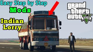 How to Install INDIAN LORRY in GTA 5 | GTA 5 MODS | TAMIL |