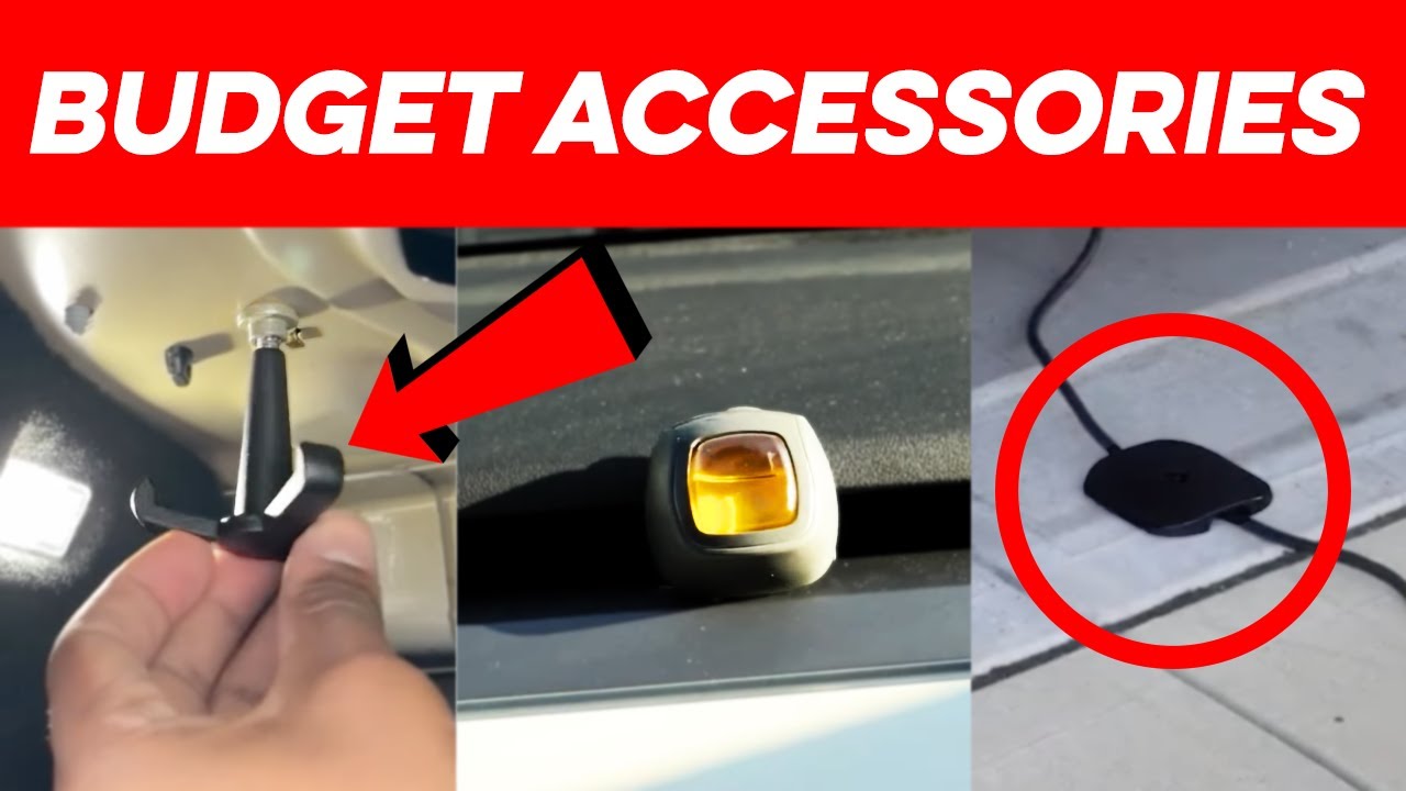 16 Budget Friendly Tesla Interior Upgrades