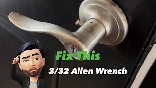 How to fix Kwikset lever handle