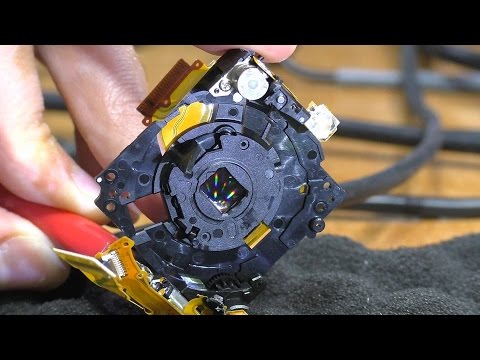 Ошибка объектива. Фотокамера Canon Ixus 105. РЕМОНТ