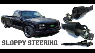 How to fix play in your steering column 88-98 chevy gmc trucks.