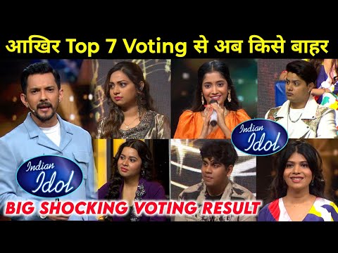 Shocking Top 7 Big Voting Result of Indian Idol Season 16 Today Episode | Indian Idol 2025