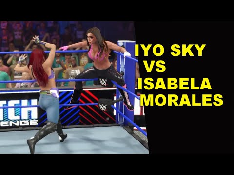 WWE 2K23 Iyo Sky vs Isabela Morales - Extreme Rules Match