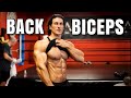 15 WEEKS OUT UPDATE + FULL BACK & BICEP WORKOUT W/ TIPS