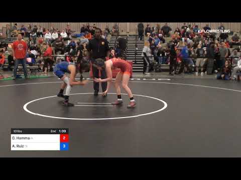 101 Lbs Quarterfinal Olivia Hamma Team Iowa Vs Alyssa Ruiz Team Texas