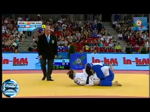 European Judo Championship Budapest 2013 -57kg MONTEIRO Telma POR) - ROGIC Jovana (SRB)