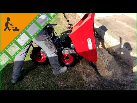 Funktionsvideo GeoTech Pro Raupentransporter GEOTRAK 400 - Kippmulde 400 kg - 4 Antriebsräder