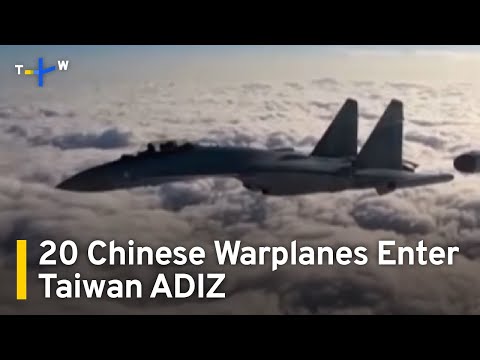 China Sends 30 Warplanes, Eight Naval Ships Near Taiwan | TaiwanPlus News