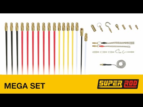 Super Rod Mega Set - Cable Rods